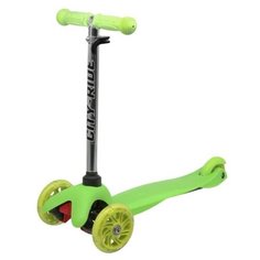 Самокат детский трехколесный City-Ride xd4, Дека: PP+нейлон, колеса PU 110/76, руль алюминиевый телескопический, цвет Зеленый