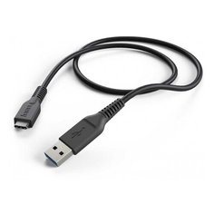Кабель Hama 00178395 USB (m)-USB Type-C (m) 1 м, черный