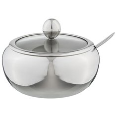 Сахарница Agness с ложкой 560 мл d = 11 см h = 10 см (912-020)