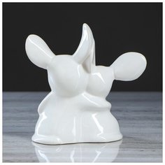 Сувенир " Мышки - обнимашки" 15 см Керамика ручной работы