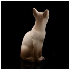 Статуэтка фарфоровая «Кошка Тайка», сиам, 10см Чайник