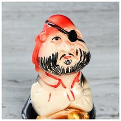 Сувенир "Пират", керамика, 14.5 см