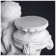 Фигура - подставка "Восточная красавица" 30х27х90см белый Хорошие сувениры