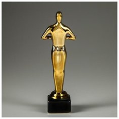Статуэтка "Оскар", 16 см Керамика ручной работы