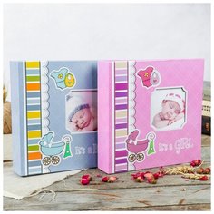 Фотоальбом на 200 фото 10х15 см "Детский альбом-7" МИКС Platinum