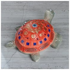 Статуэтка "Черепаха", 25 см × 21 см × 9 см, микс Керамика ручной работы