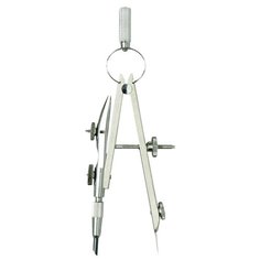 KOH-I-NOOR Циркуль 06501 с рейсфедером (06501b0000op) серебристый