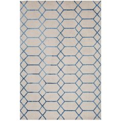 Ковер индийский Kover.ru KOKO RUG BLU, арт-шелк 1,6 х 2,3 м