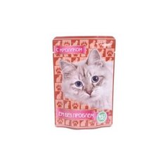 Влажный корм для кошек Ем Без Проблем с кроликом 24 шт. х 85 г