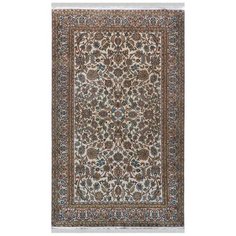 Ковер коллекции «Kashmir Silk 24х24s 2.6» MS 100 CREAM 96 х 163 см 40017 . Kover.Ru