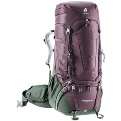 Рюкзак туристический Deuter Aircontact Pro 65+15 SL (цвет: aubergine-ivy)