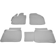 Комплект ковриков салона NorPlast NPL-Po-88-41 4 шт. серый