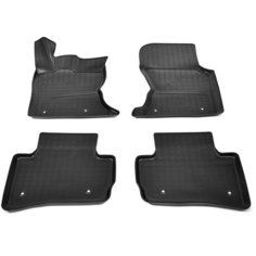 Комплект ковриков салона NorPlast NPA10-C46-640 4 шт. черный