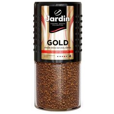 Кофе растворимый Jardin Gold, стеклянная банка, 190 г