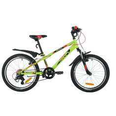 Подростковый велосипед NOVATRACK Extreme 20" (2021)(зеленый)