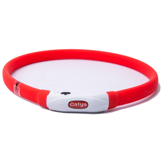 Ошейник Светящийся LED 70 см красный , ZDK Petsy