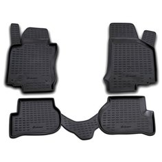 Комплект ковриков салона ELEMENT NLC.51.05.210 для Volkswagen Golf 4 шт. черный