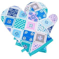 Прихватка-рукавица "Мари Санна" набор из 2 штук; Мозаика 7895-1; Набор из 2 штук