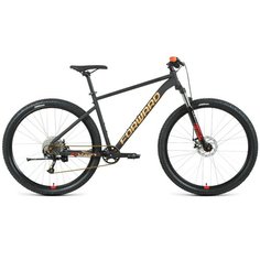 Велосипед Forward Sporting 29 XX 2021 рост 19 черный матовый/золотой