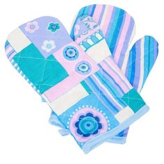 Прихватка-рукавица "Мари Санна" набор из 2 штук; Орнамент 9015-2+9017-2; Набор из 2 штук