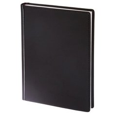 Ежедневник недатированный Velvet, А5+, 136л (черный) Альт