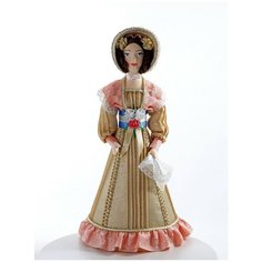 Кукла коллекционная Потешного промысла Барышня в летнем платье. 1830-е г. Петербург Потешный промысел