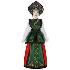 Кукла коллекционная Потешного промысла Девичий праздничный костюм. Потешный промысел