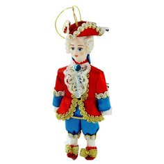 Потешный промысел кукла-подвеска интерьерная Кавалер. Франция. 2-я чет.18 в.