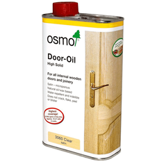 Масло-воск OSMO Door Oil 3060 Clear Satin, бесцветный, 1 л