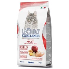 Сухой корм для кошек Lechat Excellence с курицей, с рисом, с яйцом, с яблоком 1.5 кг