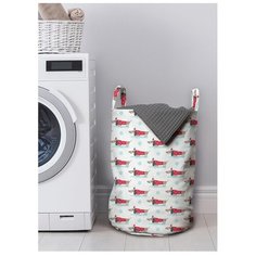 Корзина для хранения вещей JoyArty "Такса в новогоднем свитере" 35x50 см, gaba-115667