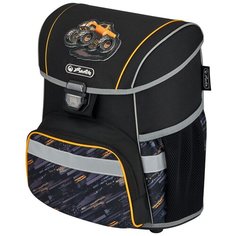 Ранец школьный Herlitz Loop Monster Truck, Джип, черный