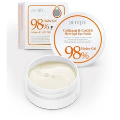 Патчи гидрогелевые для глаз Collagen & Co Q10, 30 пар Petitfee