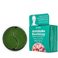 Патчи гидрогелевые для глаз Artichoke Soothing, 30 пар Petitfee