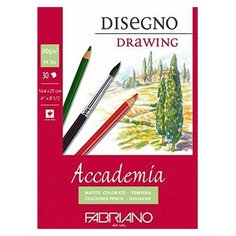 Альбом для рисования Fabriano Accademia Drawing 21 х 14.8 см (A5), 200 г/м², 30 л.