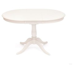 Стол кухонный TetChair Siena SA-T4EX, раскладной, длина в разложенном виде: 120 см, d: 90 см, ivory white