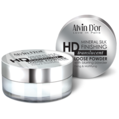 Alvin Dor Рассыпчатая фиксирующая пудра HD Mineral Silk Finishing Translucent Loose Powder LSP-02