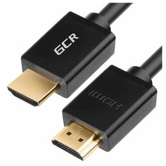 HDMI 1.5м видео кабель черный GCR GOLD для Apple TV SmartTV Xiaomi TV Box ПК PlayStation Xbox PS3 PS4 Pro проектор компьютер Ultra HD 4K 3D Ethernet