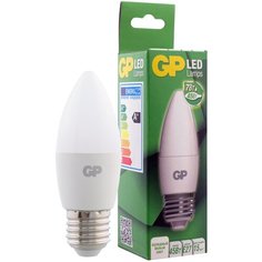 Лампа GP Lighting светодиодная, свеча, 7Вт. Е27, холодный свет (4000К)