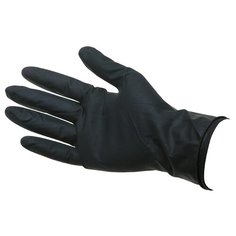 Перчатки DEWAL латексные CA-9515, 1 пара, размер M, цвет черный
