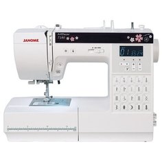 Швейная машина Janome Art Decor 7180, белый/черный