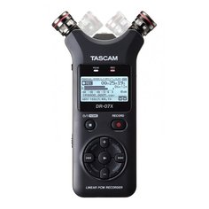 Tascam DR-07X портативный PCM стерео рекордер с встроенными мик