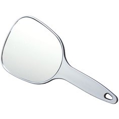 Зеркало косметическое с ручкой Dewal Beauty MR-9M17 серебристый