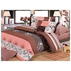 Постельное белье Mercury Home «Визави» Евро Макси Поплин