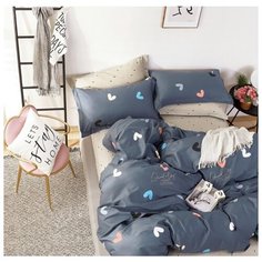 Постельное белье Mercury Home «Сердечки 18» 2 СП Поплин