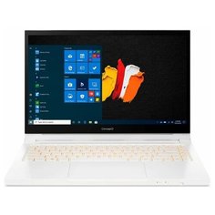 Ноутбук Acer ConceptD 3 Ezel CC314-72G-530R (Intel Core i5 10300H 2500MHz/14"/1920x1080/16GB/512GB SSD/DVD нет/NVIDIA GeForce GTX 1650 4GB/Wi-Fi/Bluetooth/Windows 10 Pro) NX.C5HER.003, белый