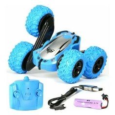 Дрифт машинка перевертыш STUNT CAR Синяя на дистанционном управлении JZL