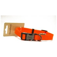Ошейник для собак GREAT&SMALL 20x350-550мм нейлон Оранжевый