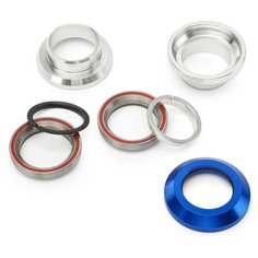 Рулевая колонка для самоката Fox стандарт 1 1/8 с чашками синий