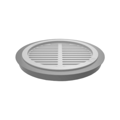 Решетка гриль Grillver для печи "Беррель 400", чугунная, П-01.400.Гр